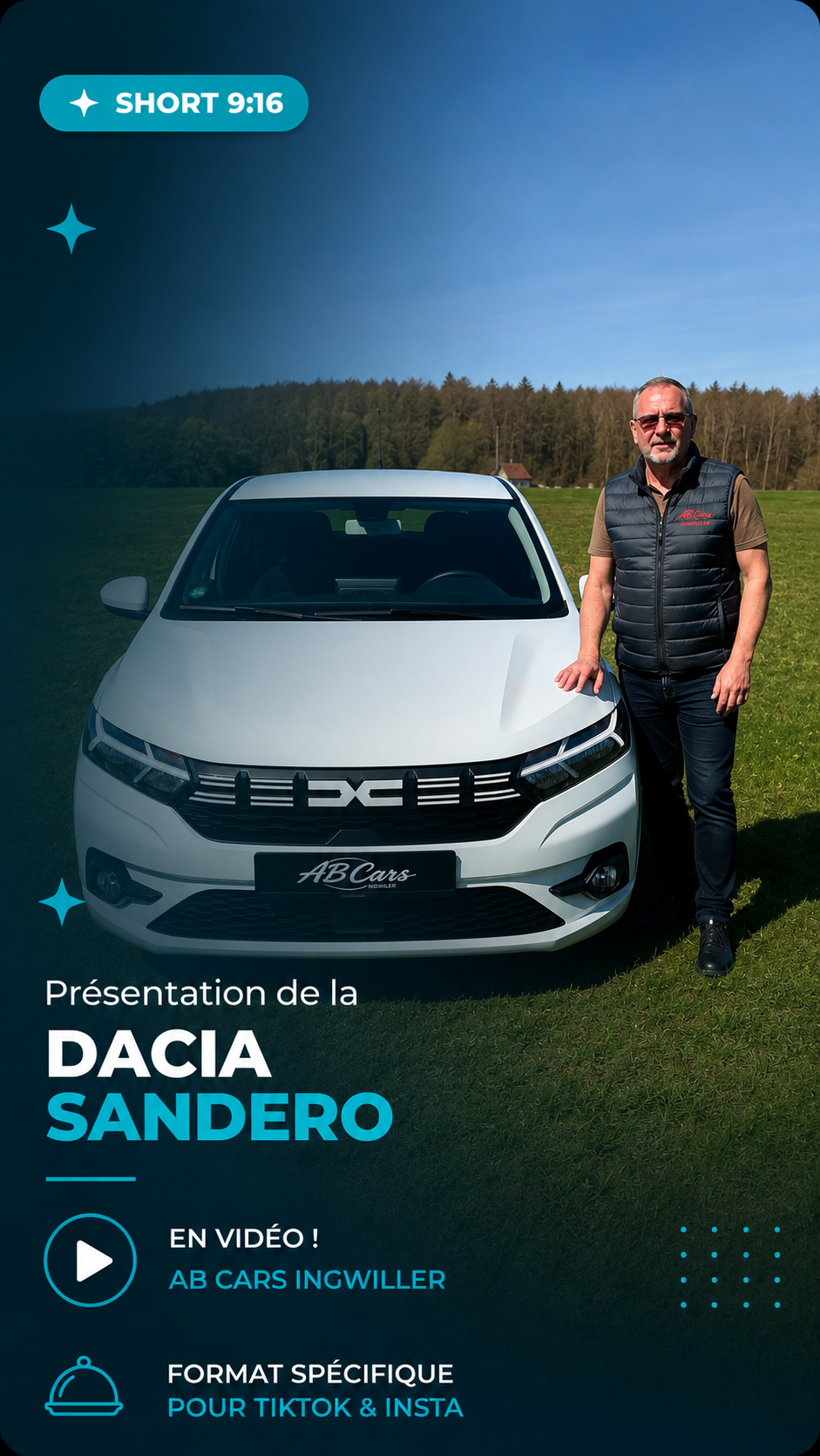 Présentation de la Dacia Sandero par AB Cars Ingwiller