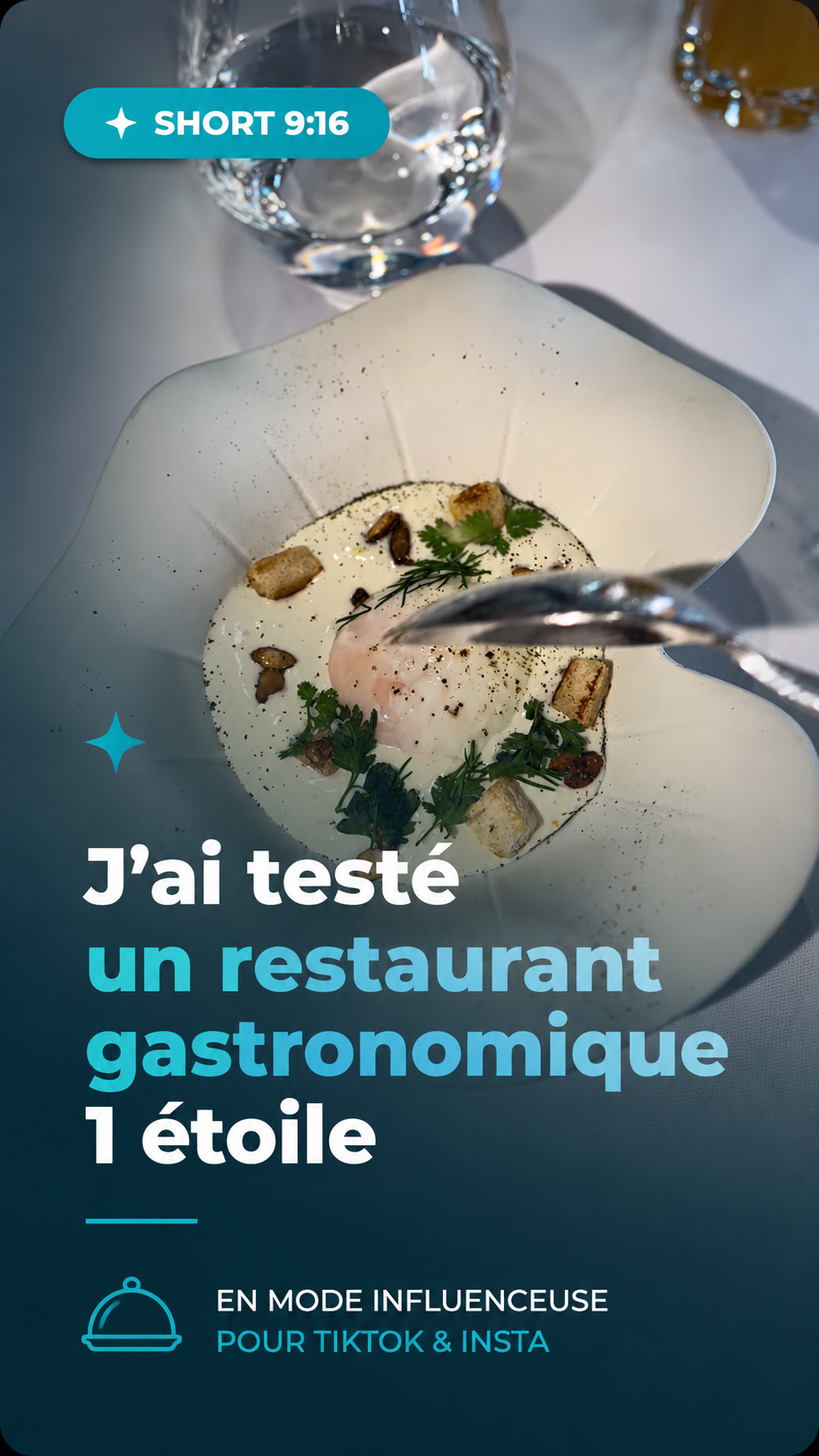 Test d’un restaurant gastronomique au format Reel
